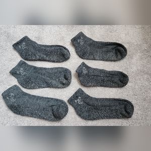 3 pairs of dark Grey socks